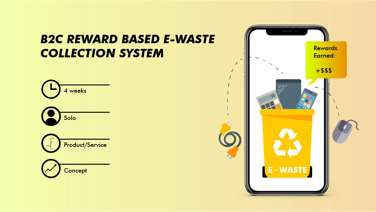 B2C Reward Based E-Waste Collection System — cover