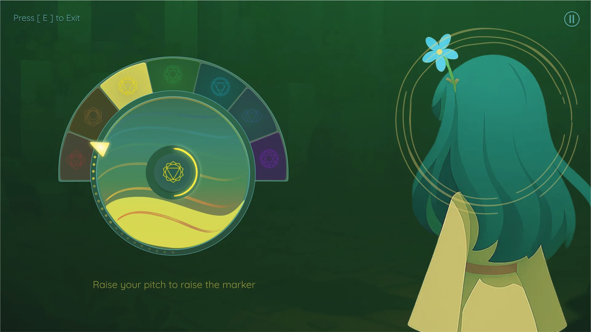Hum-Dial Bio-feedback for Action RPG