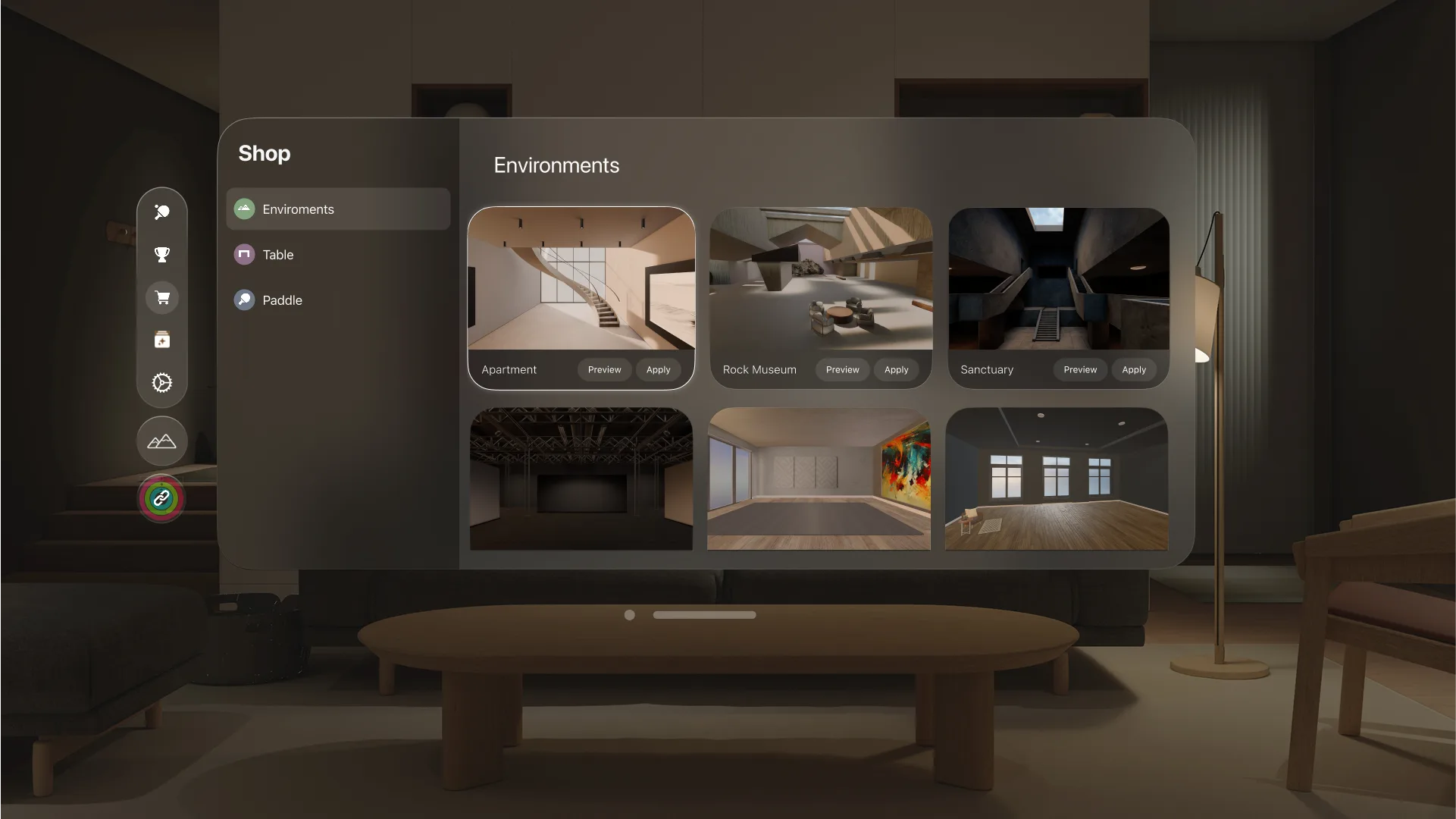 Ping-Pong Club XR for Apple Vision Pro